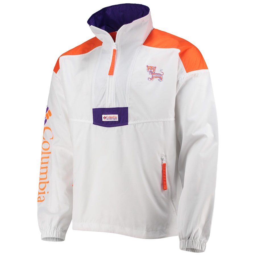 Columbia- CLG Santa Ana Anorak Collegiate Clemson Tigers