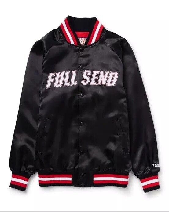 FULL SEND- Lightweight Silk Button Up.