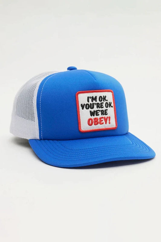 OBEY- "We're Obey" Trucker Hat